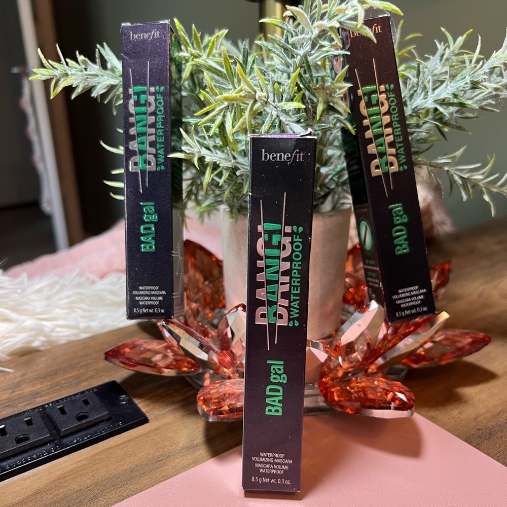 NEW! Benefit BADgal Waterproof Mascara - Set of 3